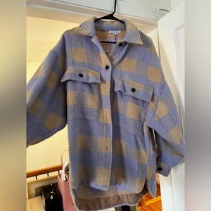 Collection by Cezele Plaid Shacket